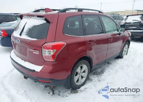 2016 Subaru Forester 2.5I Limited from USA, damaged, VIN JF2SJAHC1GH434029